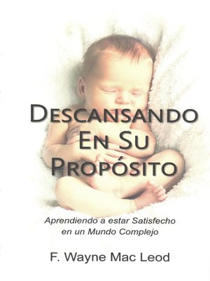 cover image of Descansando en su Propósito